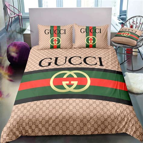 gucci print bedsheet|Gucci blankets on clearance.